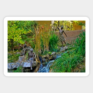 Santa Fe Sculpture Garden Study 3 Sticker